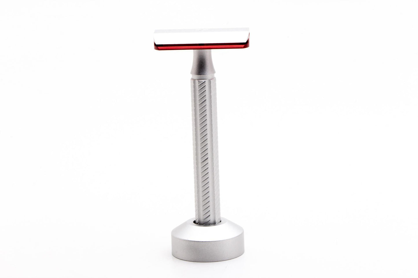 Aylsworth Razors | APEX AL6063 Razor Inkwell Stand | Aircraft Silver