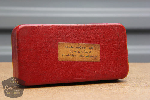 Gillette 1924 Gold Old Type Pocket Edition Boston Shriner Set