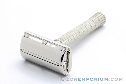 1960 Gillette Flair Tip DE Super Speed Safety Razor A3 Factory Nickel Revamp