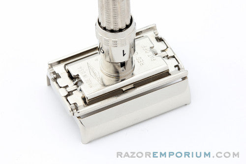 1964 Gillette Slim Adjustable TTO Safety Razor Set J4