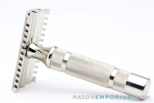 1930's Gillette NEW Norfolk / Tuckaway Style Travel DE Safety Razor Set
