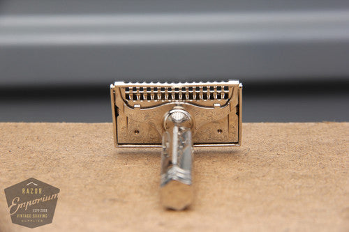 Ever-Ready 1912 Style Single Edge Safety Razor * Revamped - Nickel