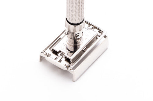 1961 G2 Gillette TTO Fatboy Adjustable $1.95 DE Safety Razor | Rhodium Revamp