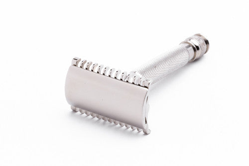 1930s Gillette Goodwill DE Safety Razor Factory Nickel Revamp