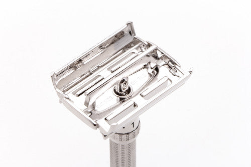 1962 H4 Gillette Slim Adjustable Double Edge Safety Razor | Rhodium Revamp