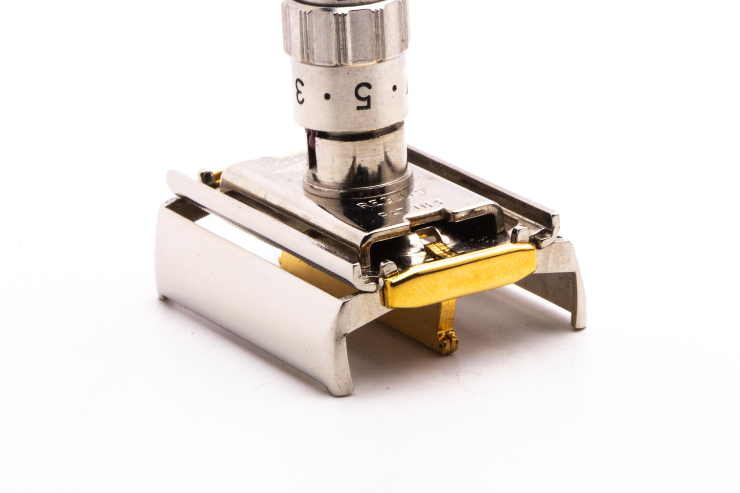 1959 E1 Gillette $1.95 Fatboy Double Edge Safety Razor | Two-Toned Revamp