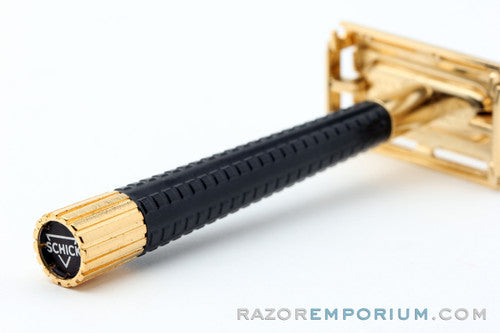 1960s Schick Krona TTO Gold Double Edge Razor