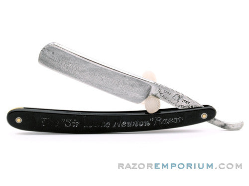 11/16" Sir Isaac Newton #1166 Straight Razor w/ Original Scales | Made in Germany