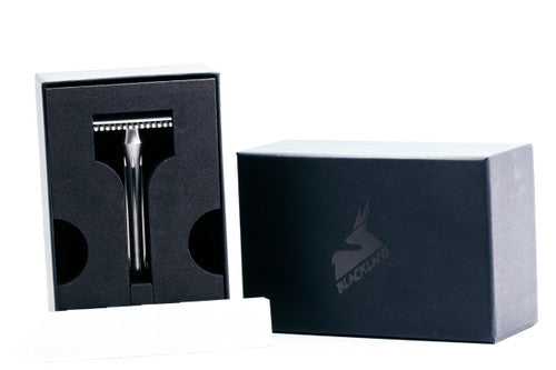 Blackland Blackbird Stainless Steel DE Safety Razor - 101mm