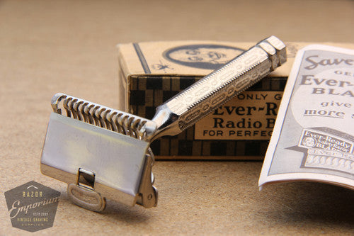 Ever Ready 1912 Style Single Edge Safety Razor in Original Box