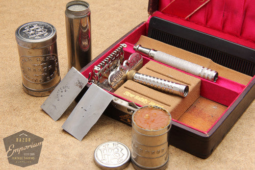Kampfe Bros. 1900's Star Favorite Model SE Safety Razor Set