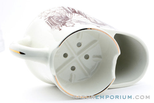 Burleigh Ironstone Staffordshire, England Shaving Scuttle