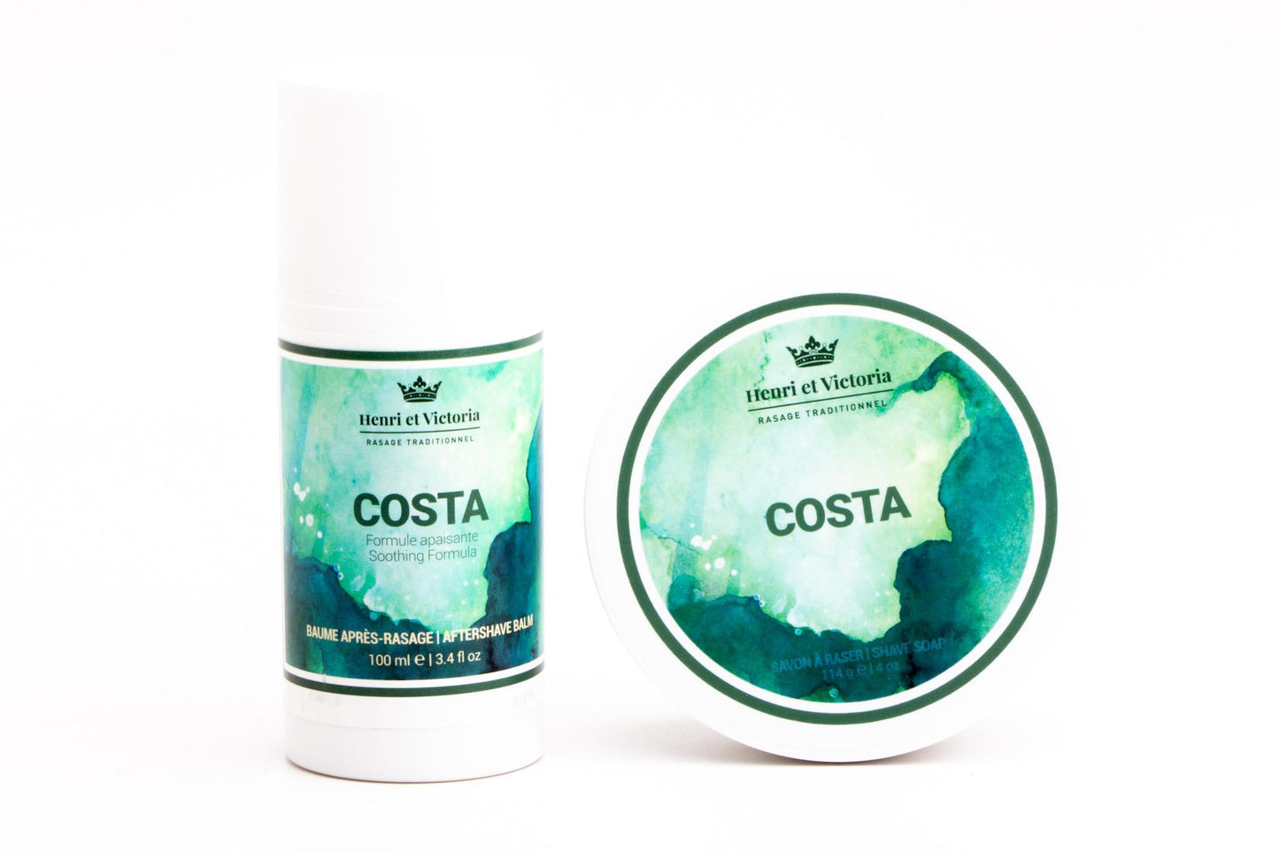 Henri et Victoria Shave Soap | Costa