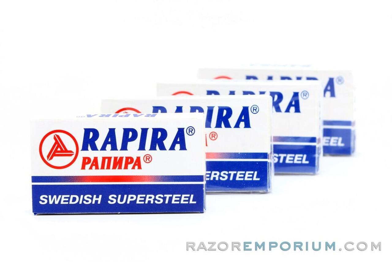 Rapira Swedish Steel Double Edge (DE) Blades