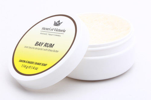 Henri et Victoria Shave Soap | Bay Rum