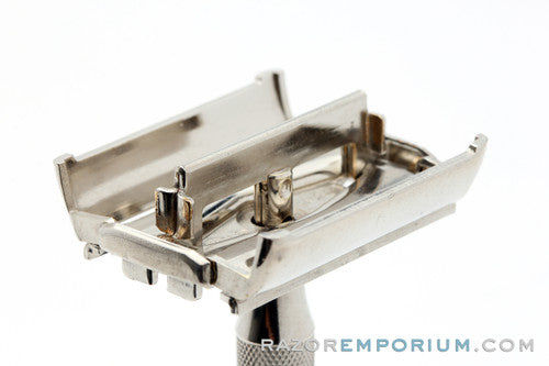 1940's Gillette Notched Super Speed DE Razor NOS