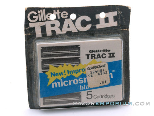 Gillette Trac II Microsmooth Twin Blades (5)