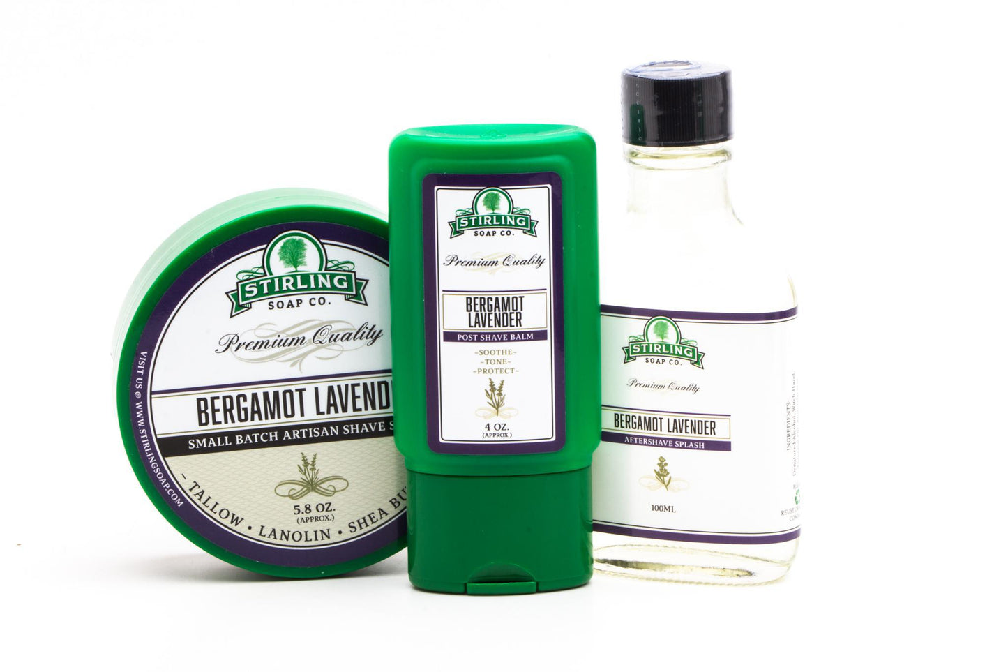 Stirling Soap Co | Bergamot Lavender Post-Shave Balm