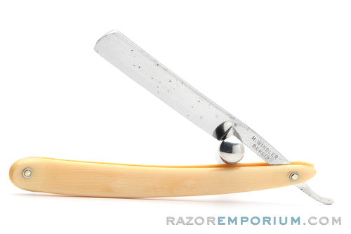 7/16" H Windler Half Hollow Straight Razor | Germany