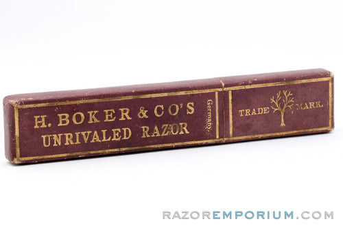 5/8" H Boker & Co "Good as Gold" Straight Razor Hollow | Solingen, Germany