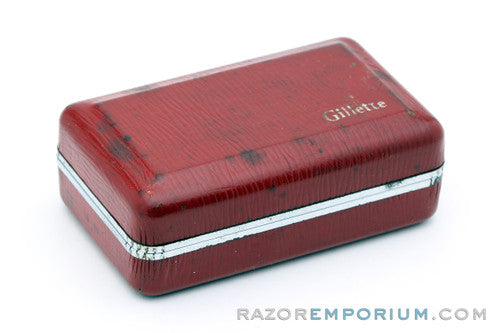 1950's Gillette No. 58 in Red Case Made in England