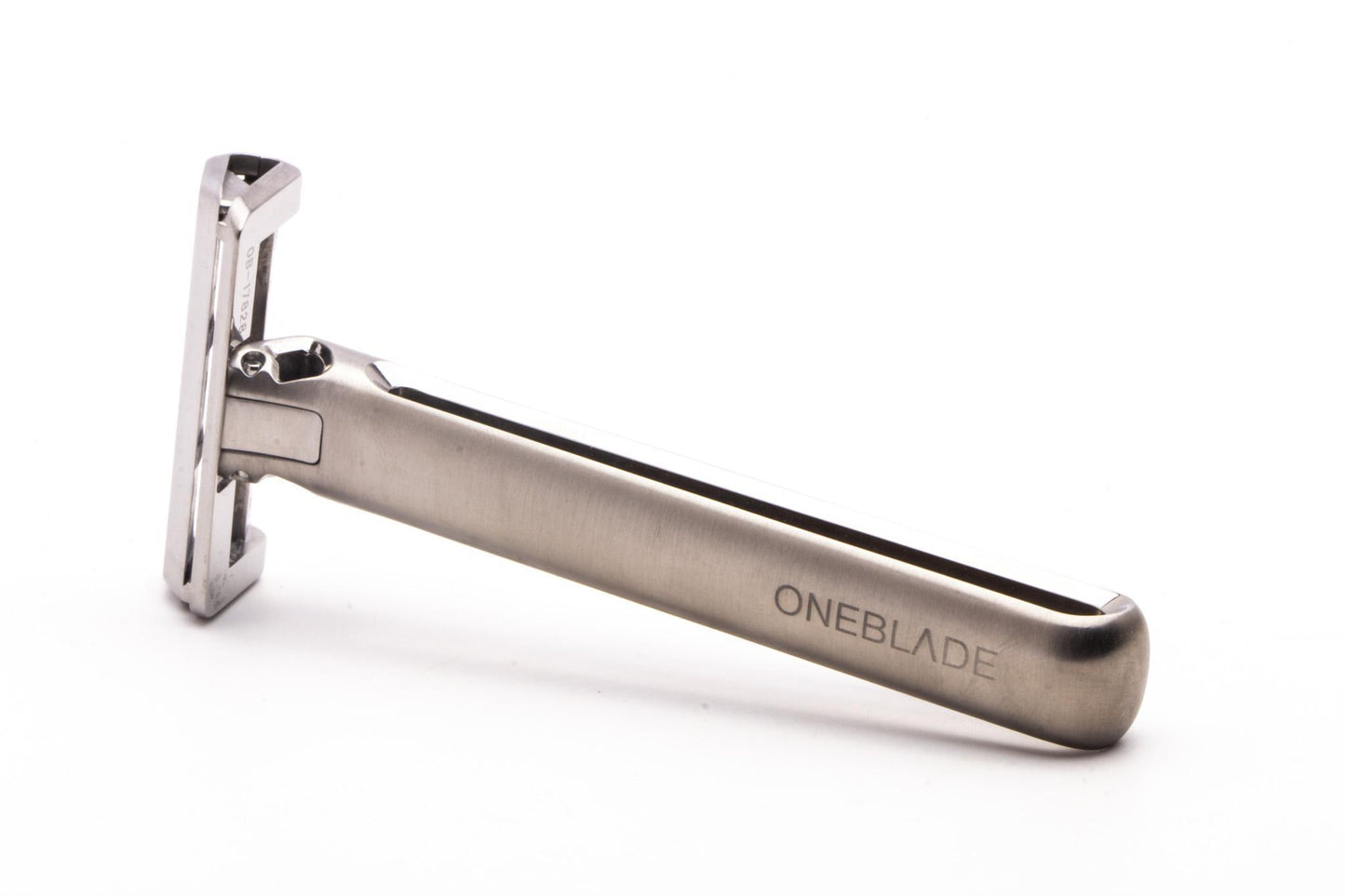 OneBlade| Genesis Silver Pivoting Single Edge Razor With Stand | Pre-owned