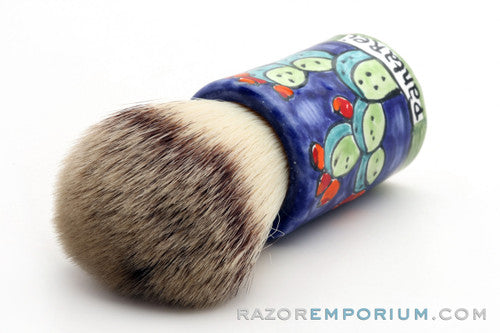 PantaRei Prickly Pear Cactus Synthetic Shave Brush- Pre-Owned
