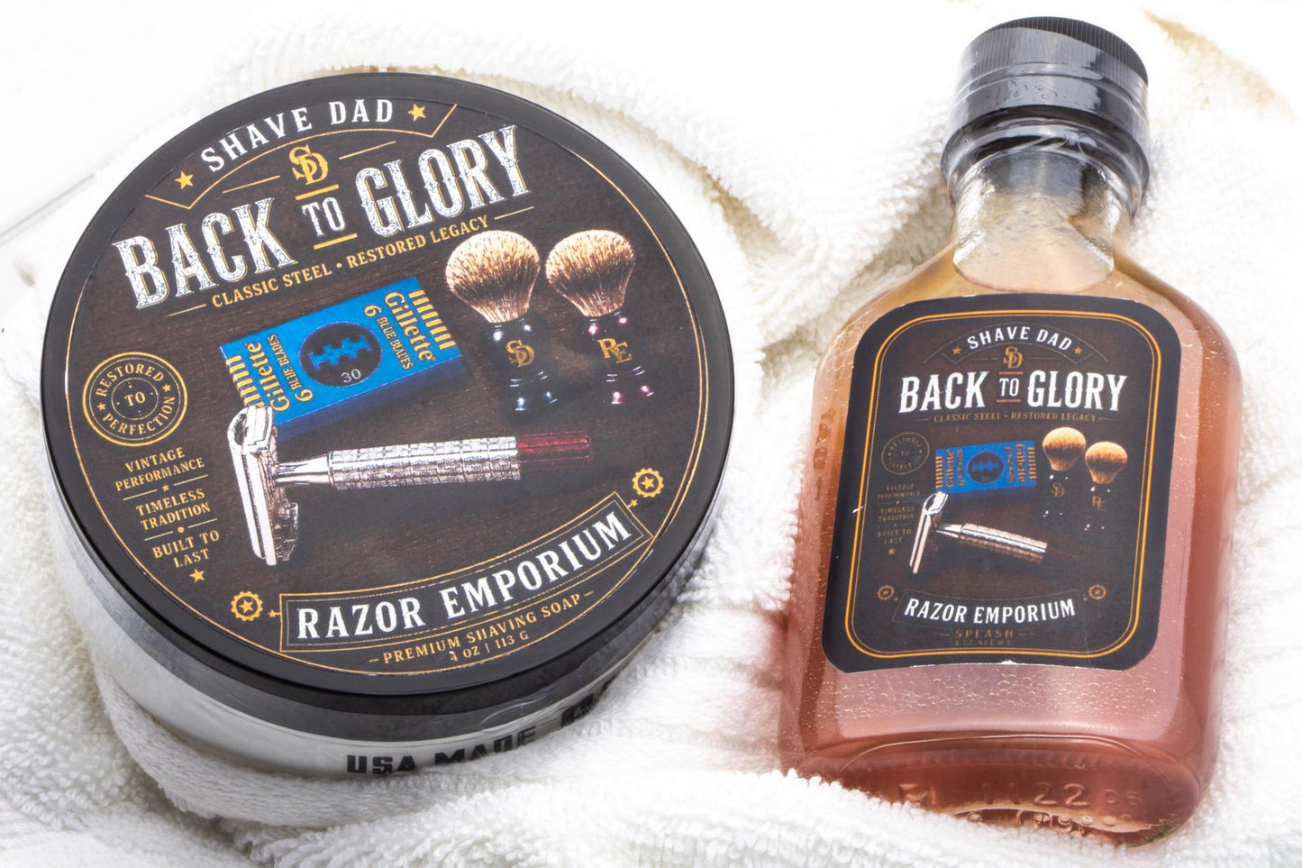 Razor Emporium | Back To Glory Shaving Soap & Aftershave Bundle