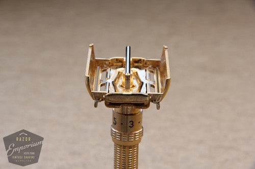 Gillette 1966 Slim Aristocrat Adjustable Safety Razor L4