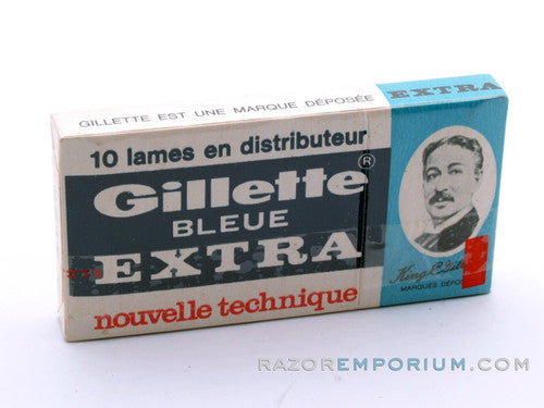 Gillette Blue Double Edge (10) - Razor Blade Dispenser