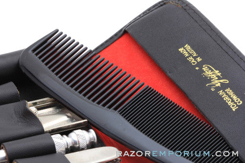 1970 Gillette Griffon Travel Tech DE Safety Razor Set P3