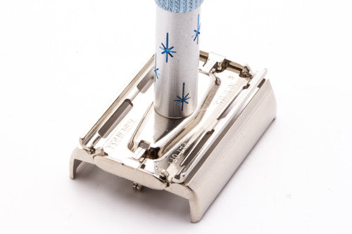 1972 S1 Gillette Blue Star Lady Double Edge Safety Razor | Original Condition