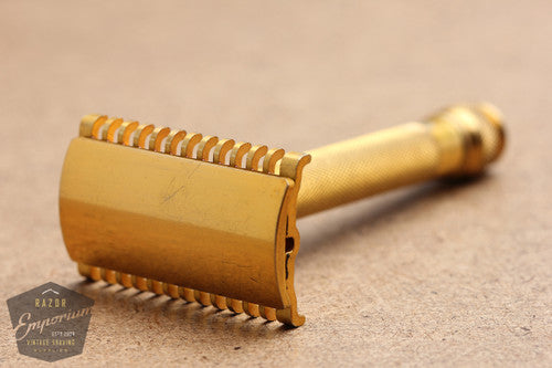 Gillette 1930's Ball End Long Comb "NEW" DE Safety Razor
