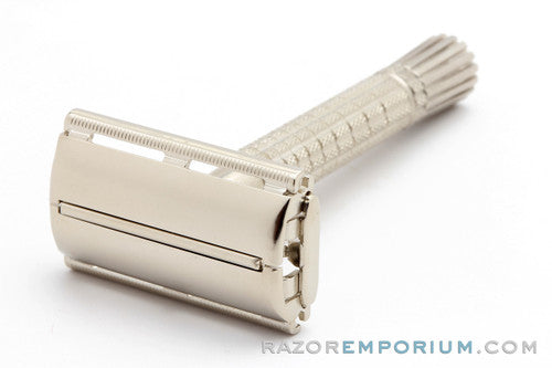 1963 Gillette Flair Tip Super Speed Safety Razor Rhodium Revamp I4