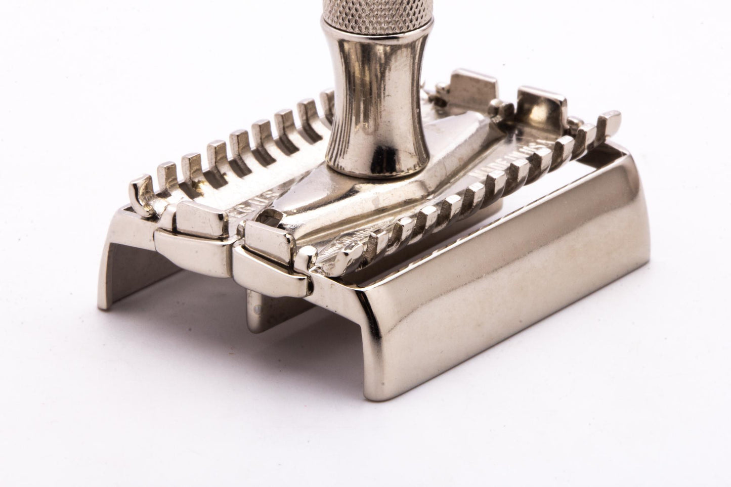 1930s Gillette Senator TTO Double Edge Safety Razor | Factory Nickel Revamp