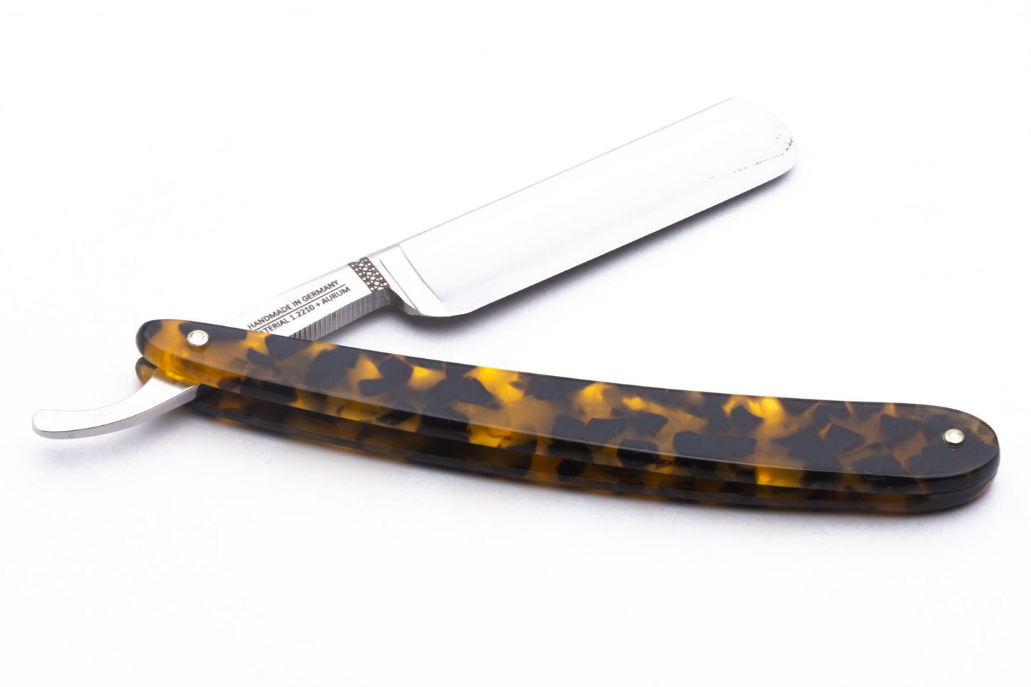 5/8" Dovo Solingen Faux Tortoise Shell Straight Razor