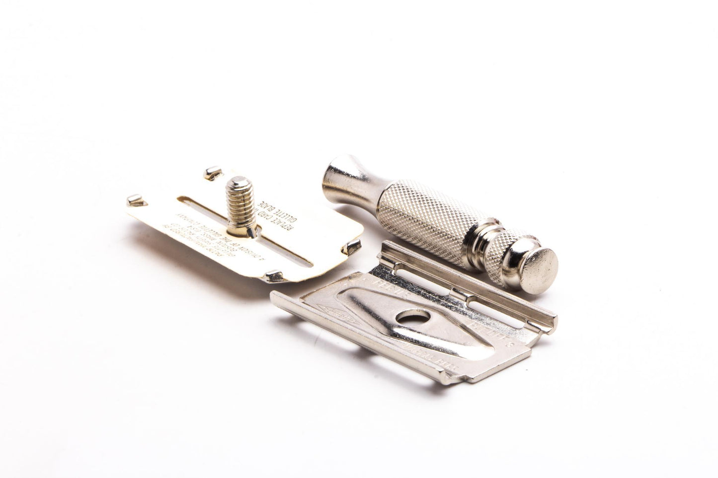 1965 K3 Gillette Travel Tech Double Edge Safety Razor Set | Original Condition