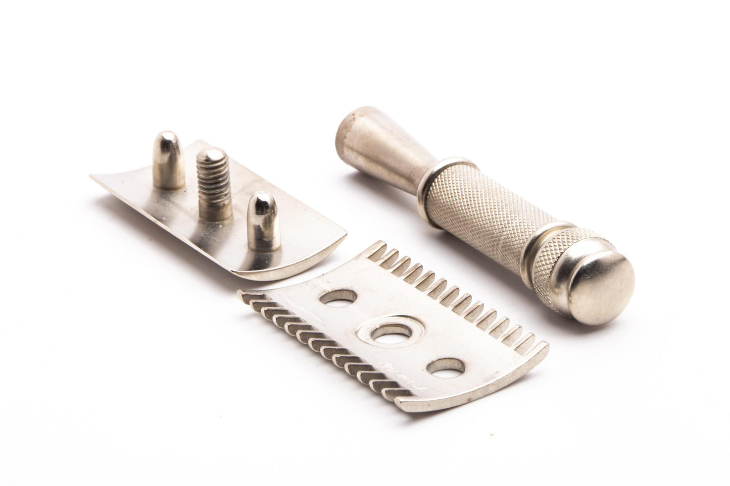 1920's Gillette Milady Decollete DE Safety Razor | Factory Nickel Revamp