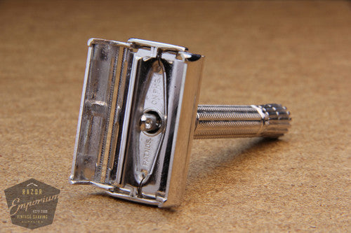 Gillette 1958 T.V. Super Speed Safety Razor D1* Rhodium REVAMPED