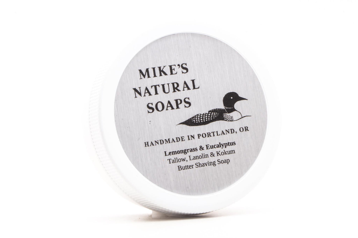 Mike's Natural Soap | Lemongrass & Eucalyptus Shaving Soap