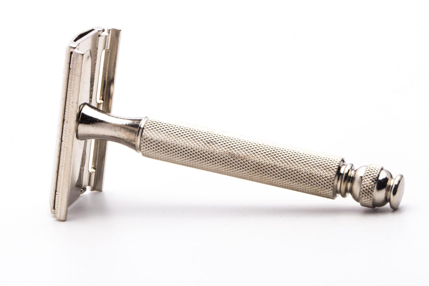 1964 J1 Gillette Ball End Tech 3 Piece DE Safety Razor | Original Condition