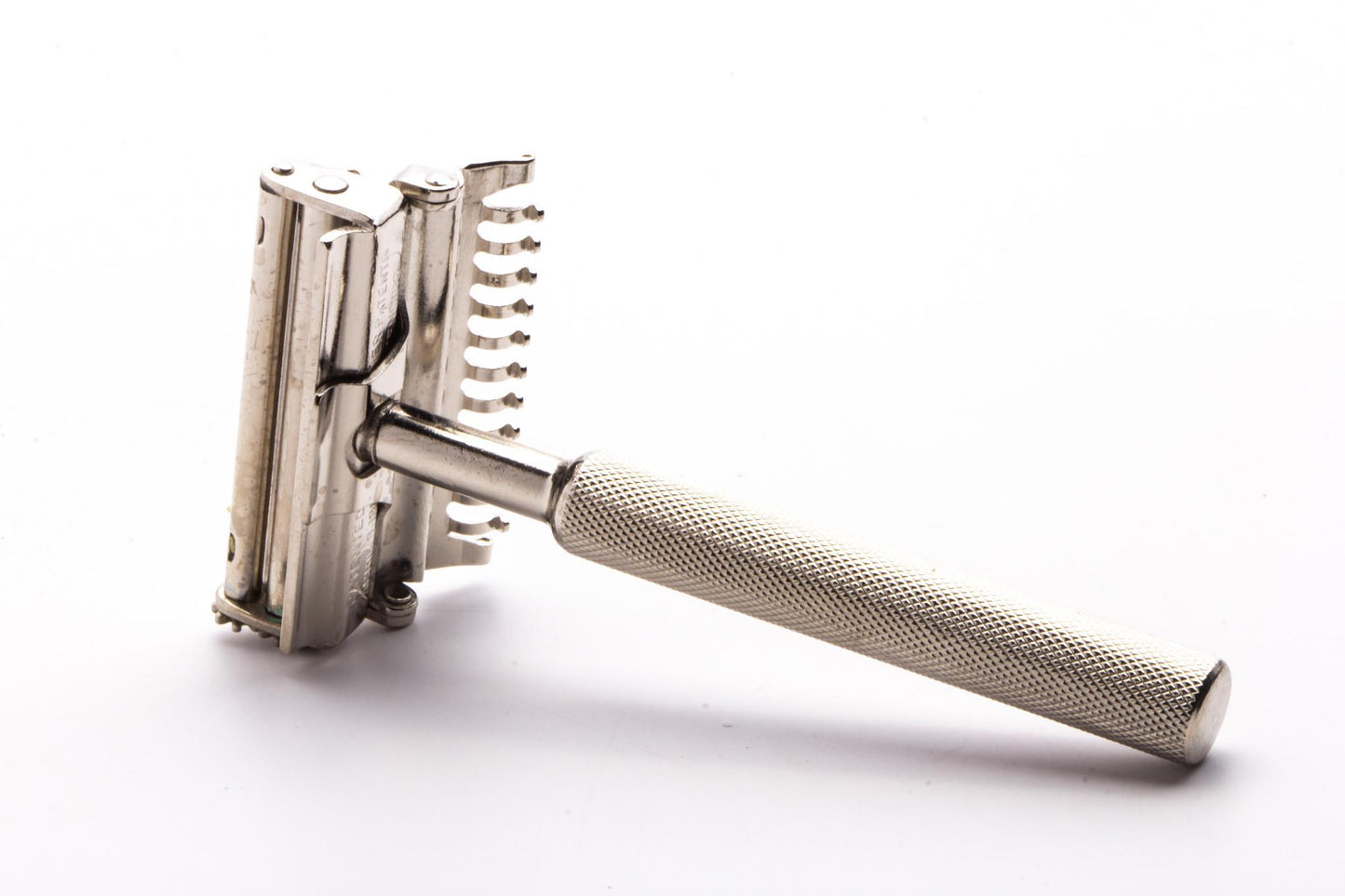 1930's Valet Auto Strop Single Edge Razor | Factory Nickel Revamp