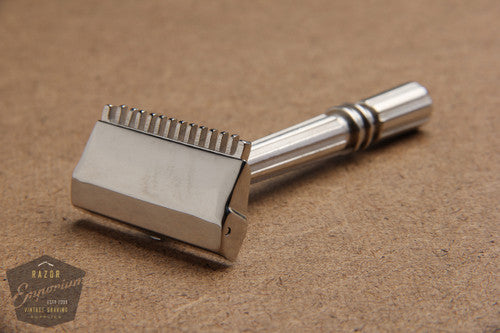 Gem 1930's TTO Micromatic Single Edge Safety Razor * Revamped - Nickel