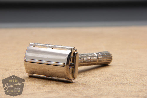 Gillette 1957 Flair Tip Super Speed DE Safety Razor - C1