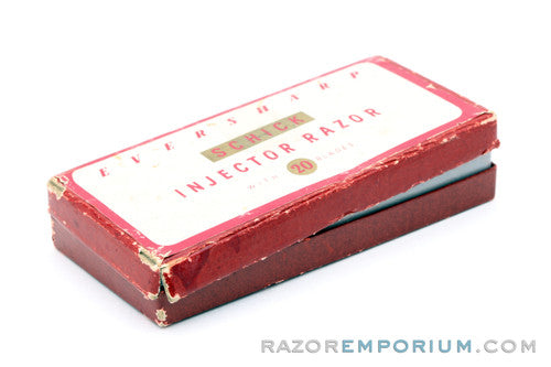 1940s Schick Gold Injector Bakelite Handle in Original Case