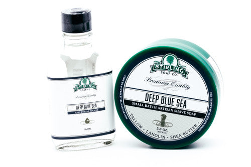 Stirling Soap Co - Deep Blue Sea Aftershave Splash