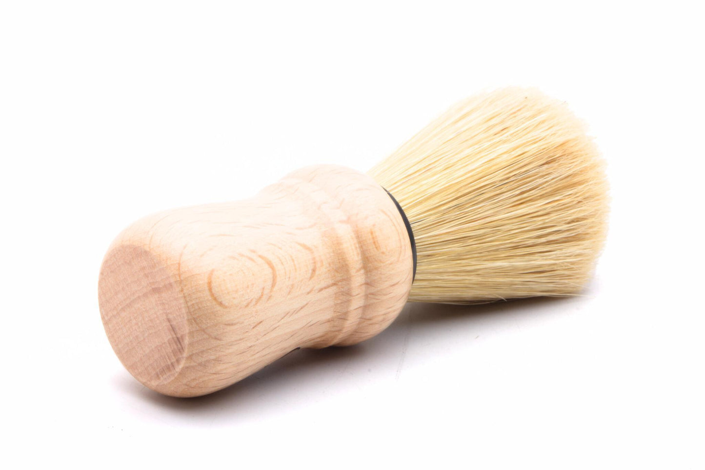 Omega 10005 Beech Wood Handle Boar Shaving Brush