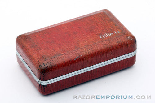 1950's Gillette British Heavy Duty HD Rocket Safety Razor Set