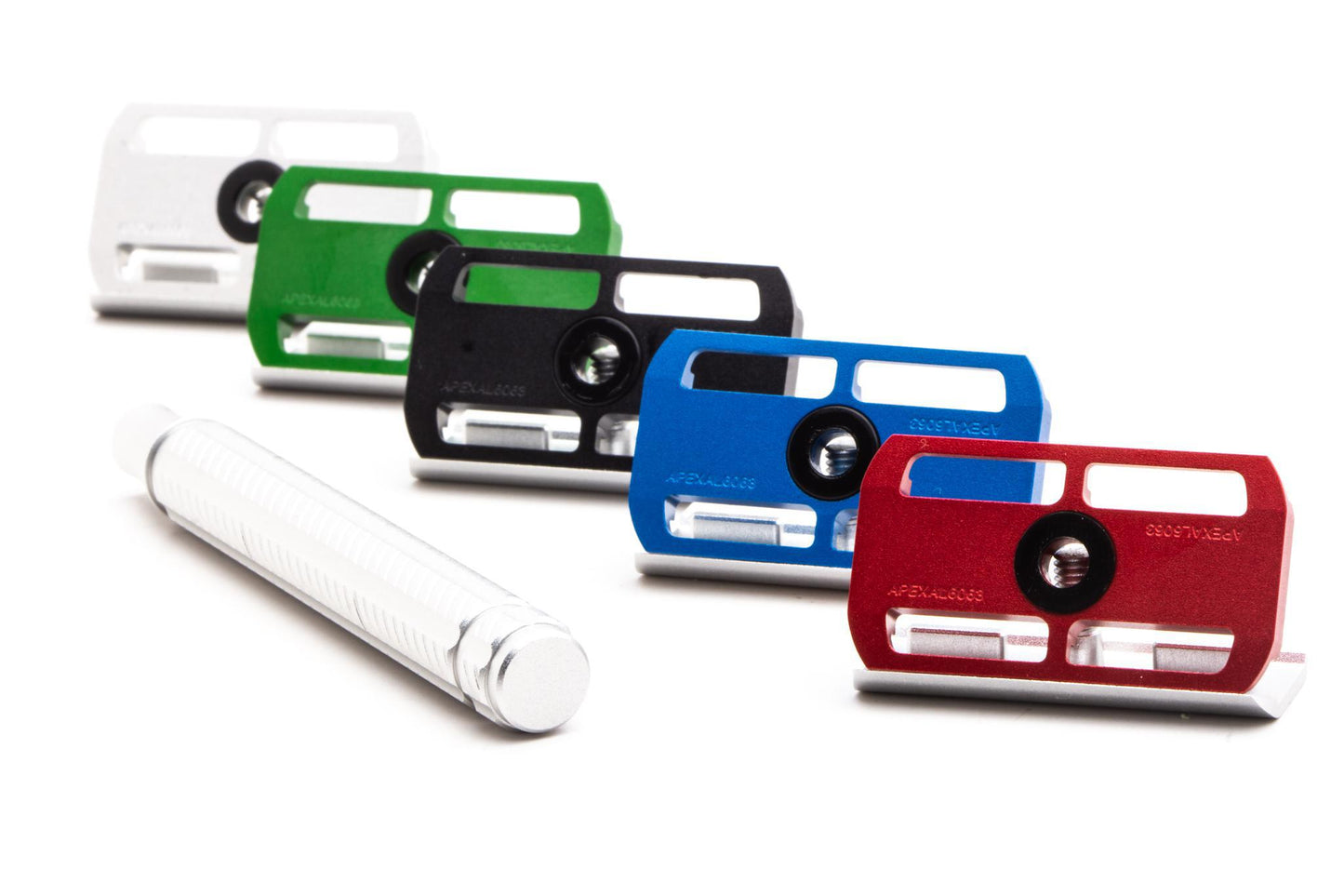 Aylsworth Razor | Apex - AL6063 | Aircraft Silver Electric Blue