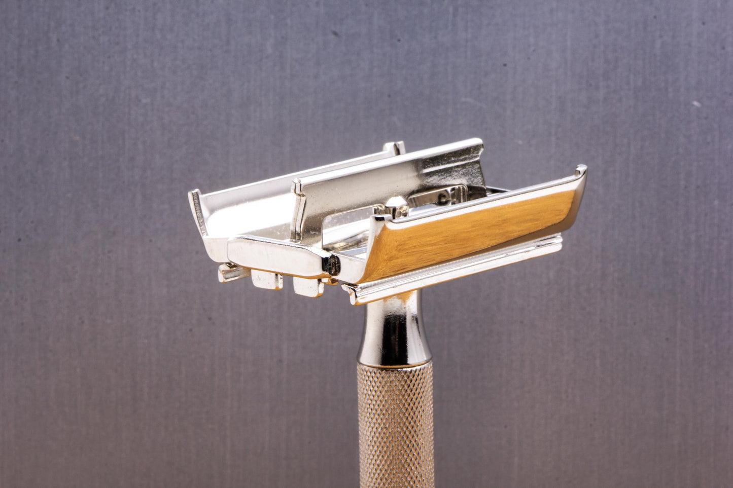 1953 Y4 Gillette DE Super Speed Safety Razor | Factory Nickel Revamp